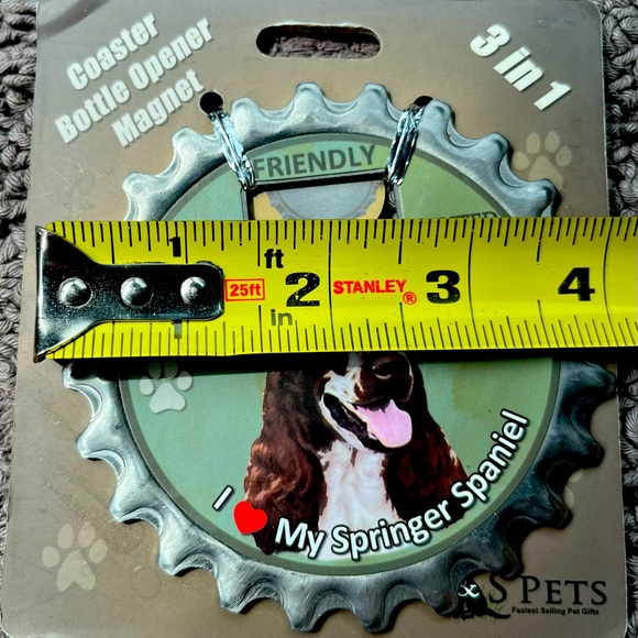 3-in1 Dog Coasters / Bottle Openers / Magnets NWT - Picture 9 of 10